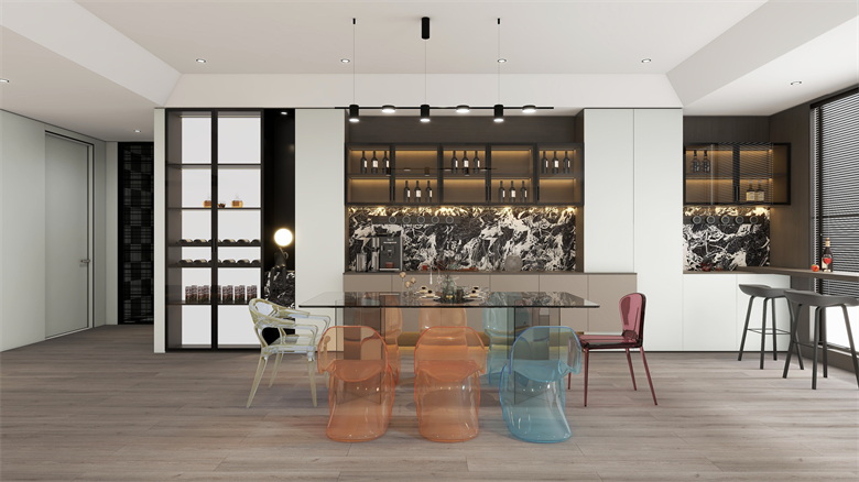 羅亞全屋定制C調(diào)系列：極簡美學(xué)演繹全空間生活藝術(shù)